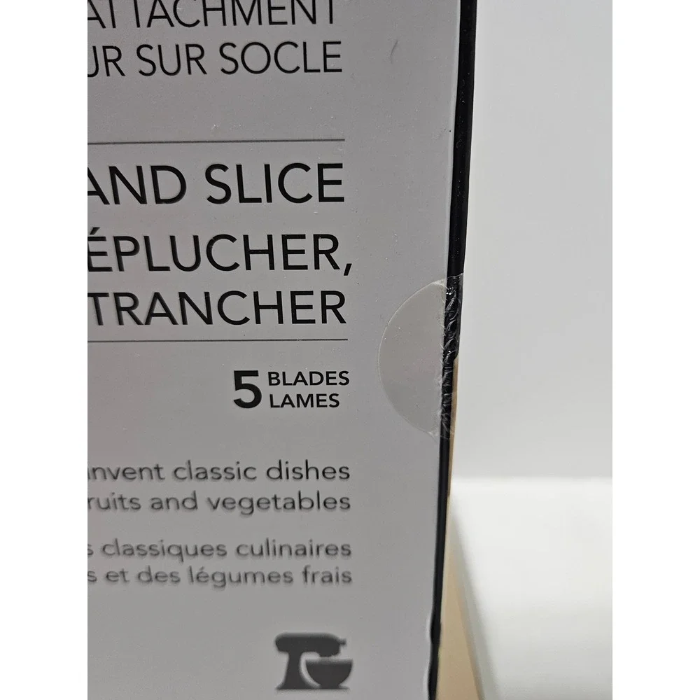 KitchenAid Spiralizer Attachment KSM1APC KitchenAid 5-Blade Stand Mixer Silver
